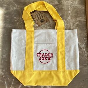 Trader Joe’s mini canvas bag